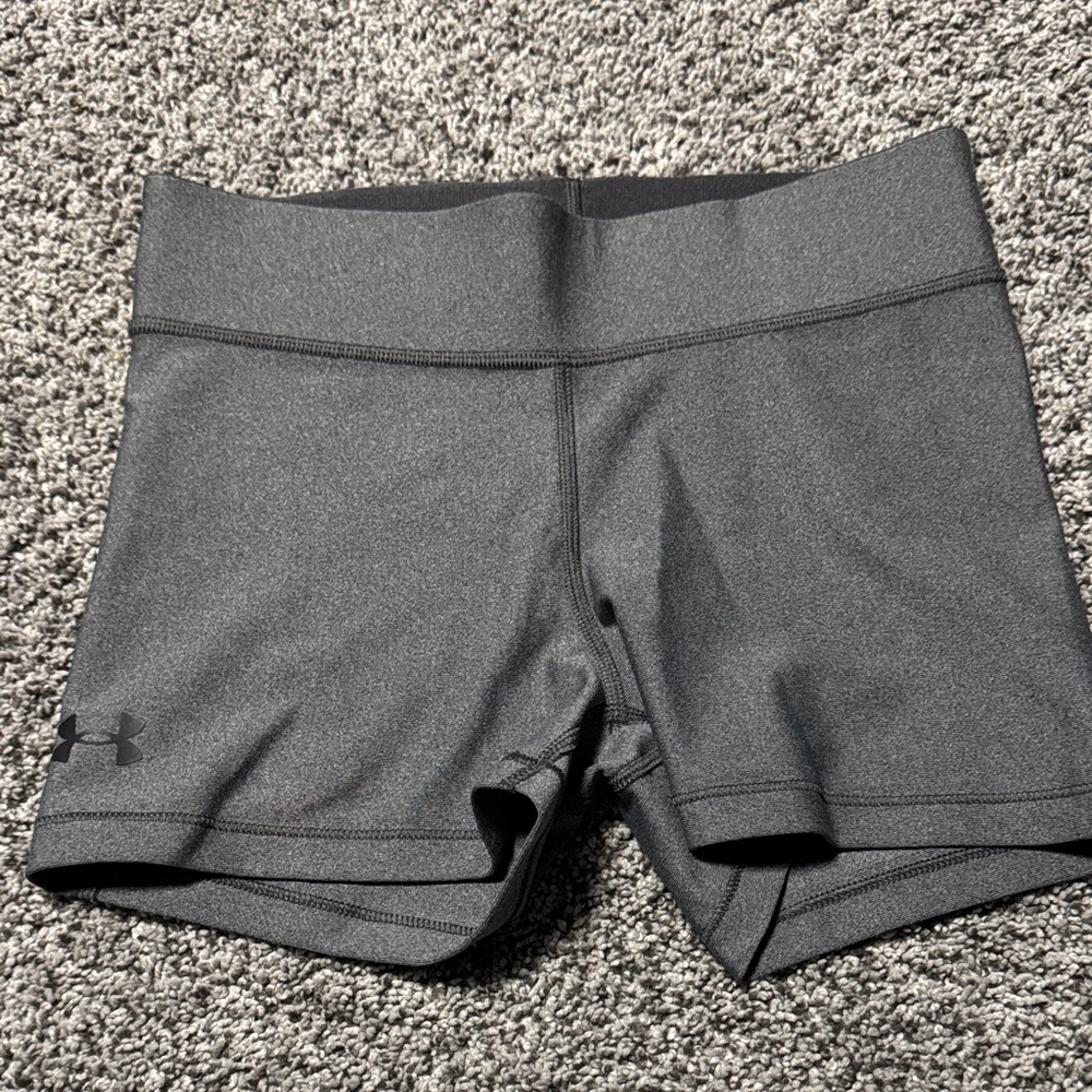 Under Armour Women's Charcoal Athletic Shorts